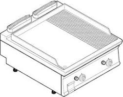 Πλατώ αερίου Tecnoinox FTR8G7/713039 Επαγγελματικός Εξοπλισμός Κουζίνας