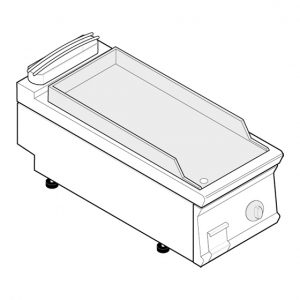 Πλατώ ηλεκτρικό Tecnoinox FTL4E7/716030